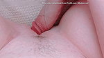 hard, erect cock penetrating only the head until it breaks