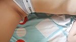 Hard fucked stepsister’s tight pussy and cum on her panties