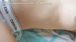 Hard fucked stepsister’s tight pussy and cum on her panties