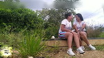 giving us love in the park
