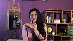 Giving my pale hot girlfriend a feet massage while I tied her up – Nawashi Black