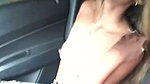Girl masturbates in front of driver of platarforma