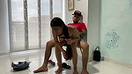 Girl asks for help from a repairman and ends up failing her