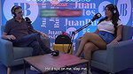 Giant Titted Latina Rosxanagutierrez Penetrated by the Fuck Machine on Juan Bustos Podcast