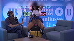 Giant Titted Latina Rosxanagutierrez Penetrated by the Fuck Machine on Juan Bustos Podcast