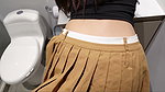 Fucking sneakily in the bathroom of the party with beautiful busty almost caught us