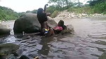 fucking secretly in the river