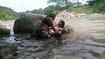 fucking secretly in the river