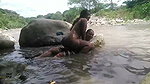 fucking secretly in the river