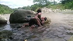 fucking secretly in the river