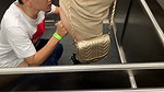 Fucking a stranger in the elevator until they discover us