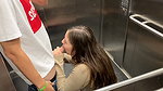 Fucking a stranger in the elevator until they discover us