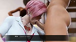 Flirty F Cap 6 – a blowjob from my stepsister and her friend