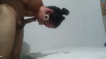 excellent perverted skinny indian blowjob hangs out to suck my dick