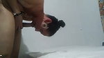 excellent perverted skinny indian blowjob hangs out to suck my dick
