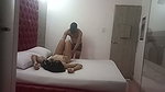 Dominating a male with chest hair