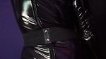 Doing JOI and rubber on my latex catsuit