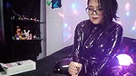 Doing JOI and rubber on my latex catsuit