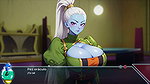 Divine Adventure – Meeting the Beautiful Hot Android 18 for the First Time