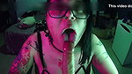 Dildo Sucking while I’m online