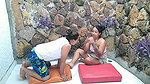 de-stressing by doing yoga and pleasuring my pussy
