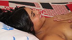DAY 1 BEAUTIFUL INDIAN GIRL GETS MASSAGED BY HER STEPBROTHER