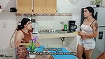 Cute lesbian with a wet pussy has good sex with her boss so she doesn’t get kicked out of her job – Porn in Spanish
