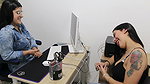Cute hot lesbians lick their pussies until they reach their greatest excitement- Spanish Porn