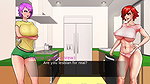 Confined With Goddesses Cap 20 – My Cheating Friend Sucks My Cock In The Kitchen