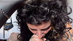 Colombian gothic slut gives the best blowjob ever