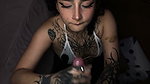 Colombian goth bitch is the best blowjob