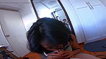 College Tattoed Babe Giving Blowjob