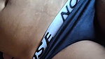 College girl masturbates and touches her breasts