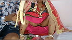 Indian couple first wedding night