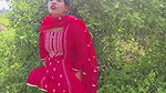 Beautiful Bengali girl boobs show in outdoor with her boyfriend