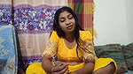 Indian Bengali Stepmom Shared Single Bed and Made Stepson Happy Full Bangla Audio Full face enjoying my sex video