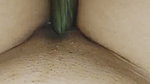 Bangladeshi girl fuking her tight pussy with begun brinjal