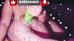 Girl friend fucked her boy friends by Big cucumber