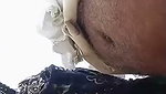 Indian Old Man Enjoying With 2 Aunty Outdoor 2