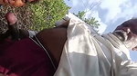 Indian Old Man Enjoying With 2 Aunty Outdoor 3