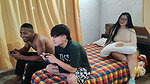 Ian Parker and Rioc switch games for a delicious fuck of Antonella, Ian’s stepmom