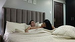 I went into my stepbrother’s room and he was masturbating, I got excited and we ended up fucking hard