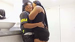 I was surprised in the bathroom by a lesbian
