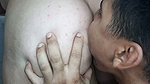 I surprise my stepsister while she gets dressed and gives me a blowjob part 2 I suck her ass
