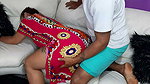 I suck stepsister’s delicious pussy while she’s looking for something in the living room