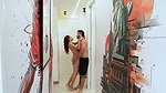 I Stayed Home Alone With My Stepbrother And I Seduce Him To Stuff My Pussy With Milk