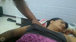I start sucking my stepsister’s vagina to masturbate her and suck her ass while she was relaxed