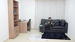 I seduce my roommate for 2 days until I finally get him to fill my pussy with semen