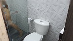 I record my stepmother masturbating in the bathroom