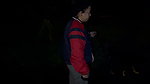 I met the neighbor in the park
